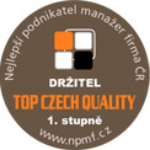 Ocenění TOP CZECH QUALITY